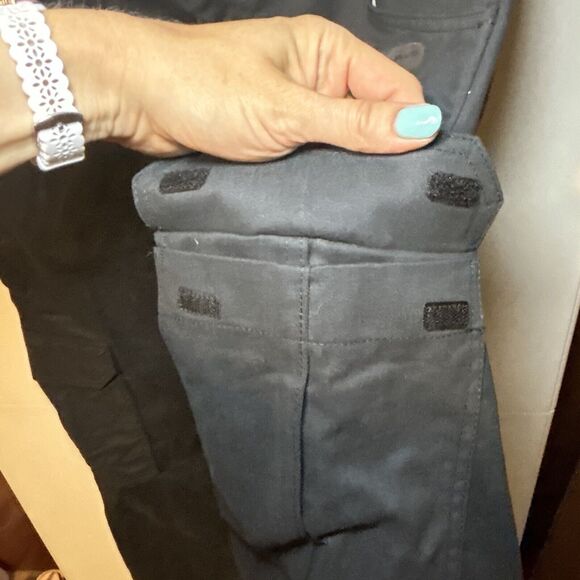 Wrangler Workwear Mens Black Relaxed Fit Cargo Pants 36x32 7 Pockets Durable - Picture 4 of 8